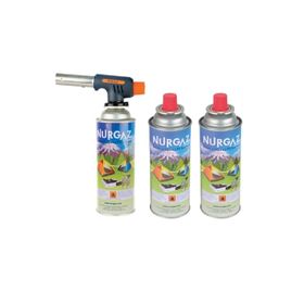 Nurgaz NG207 3x220 g Kamp Ocak Gaz Kartuş