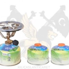 Nurgaz Pergamon Kamp Ocak + 2x230 g Yedek Kartuş