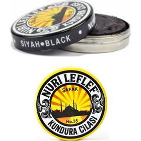 Nuri Leflef Siyah 95 ml Ayakkabı Cilası