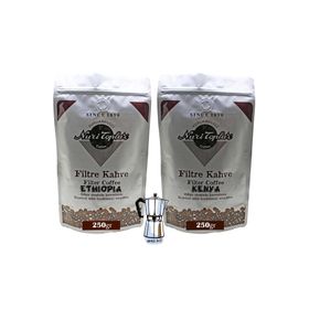 Nuri Toplar 250 gr Kenya ve Ethiopia Filtre Kahve