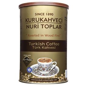 Nuri Toplar 250 gr Teneke Türk Kahvesi