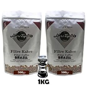 Nuri Toplar Filtre Kahve Brazil Cerrado 1000 gr