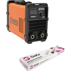 Nuriş MA200E Inverter 200A Kaynak Makinesi+1 Paket 2.5 mm Elektrot