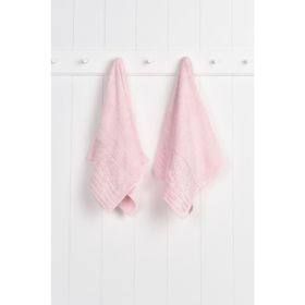 Nurpak Deren 2'li 50x90 CM Pudra El Havlusu