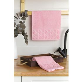 Nurpak Hazal 2'li 30x50 cm Pembe Mutfak Havlusu