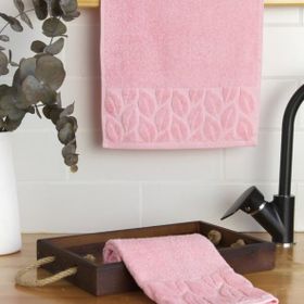 Nurpak Hazal 2'li 30x50 cm Pembe Mutfak Havlusu