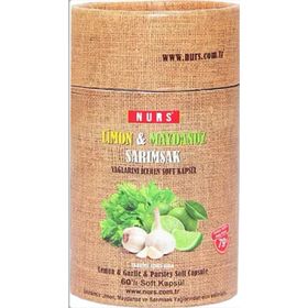 Nurs Limon Maydanoz Sarımsak 2x60 Kapsül