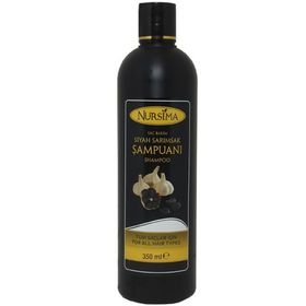 Nursima 350 ml Siyah Sarımsak Özlü Bitkisel Şampuan