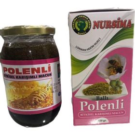 Nursima Ballı Polenli Bitkisel Karışımlı 420 gr Macun
