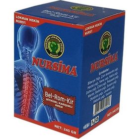Nursima Bel Rom Kir 240 ml Krem