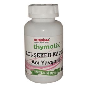 Nursima Thymolix Acı Şeker Acı Yavşanlı 60 Kapsül