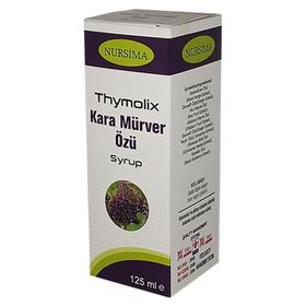 Nursima Thymolix Kara Mürver Özü 125 ml Şurup