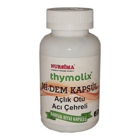 Nursima Thymolix Mi-Dem Açlık Otu Acı Çehreli 60 Kapsül