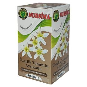 Nursima Üzerlik Tohumlu Ayrık Otlu Bitkisel Karışımlı 420 gr Macun