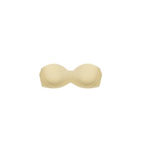 Nurteks 195 Push Up Straplez Siyah Sütyen