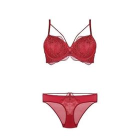 Nurteks 4485 Bordo Destekli Sütyen Takımı