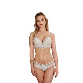 Nurteks Freshness 4470 Ekru Destekli Sütyen Takım