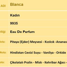 Nurxos 9935 Blanca EDP 30 ml Kadın Parfümü