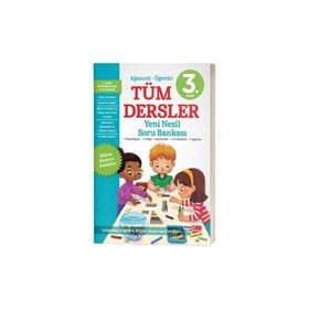 Nusrat Bilişim Dikkat Atölyesi 3. Sınıf Eğlenceli Öğretici Tüm Dersler Yeni Nesil Soru Bankası