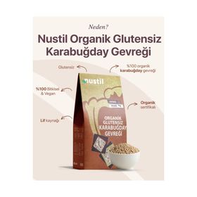 Nustil Nutrition Style Glutensiz Ve Organik Karabuğday Gevreği 250 gr