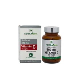 Nutrafarm Buffered 500 mg Vitamin C Complex 60 Kapsül