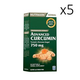 Nutraxin Advanced Curcumin 750 mg 30 Kapsül