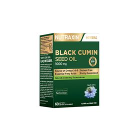 Nutraxin Çörek Otu Yağı 1000 mg 60 Kapsül