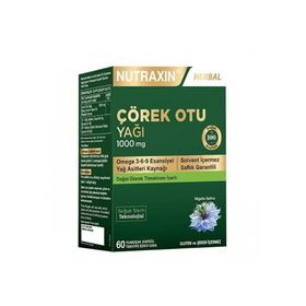 Nutraxin Çörek Otu Yağı 1000 mg 60 Kapsül