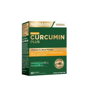 Nutraxin Curcumin Plus 30 Kapsül