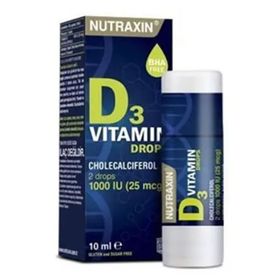 Nutraxin D3 Vitamin Drops 1000 IU 10 ml Damla