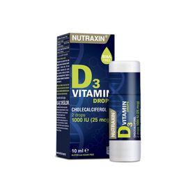 Nutraxin D3 Vitamin Drops 1000 IU 10 ml Damla