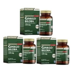 Nutraxin Ginkgo Biloba 120 mg İçeren 60 Tablet
