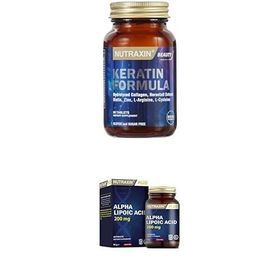 Nutraxin Keratin Formula 60 Tablet + Nutraxin Alpha Lipoic Acid 60 Tablet