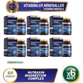 Nutraxin Magnesium Complex Vitamin B6 6x60 Tablet