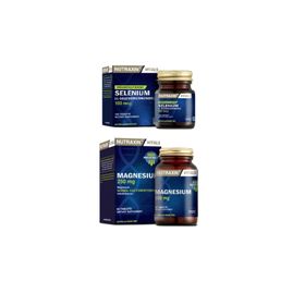 Nutraxin Magnezyum 250 mg 60 Tablet + Nutraxin Selenyum 100 mcg 100 Tablet