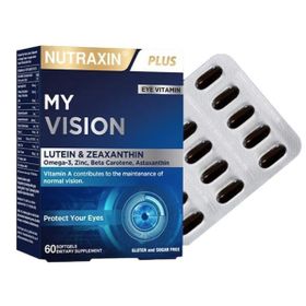 Nutraxin Plus My Vision Lutein Zeaksantin 60 Kapsül