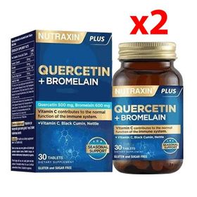Nutraxin Quercetin Plus Bromelain 2x30 Tablet
