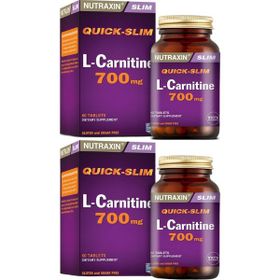Nutraxin Quick Slim L-Carnitine 700 mg 2x60 Kapsül