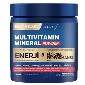 Nutraxin Sport Multivitamin Mineral 300 gr Toz