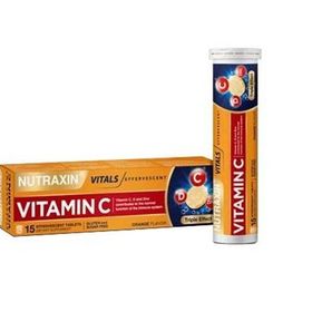Nutraxin Vitamin C-D-Zinc 15 Efervesan Tablet