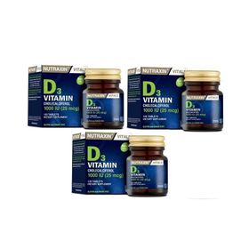Nutraxin Vitamin D3 1000 IU 120 Tablet