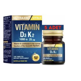 Nutraxin Vitamin D3 K2 5x120 Tablet