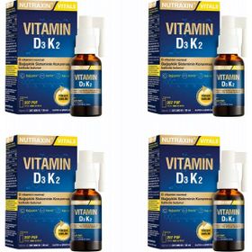 Nutraxin Vitamin D3K2 4x30 ml Sprey