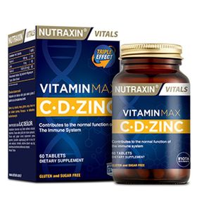 Nutraxin Vitamin Max C-D-Zinc 60 Tablet