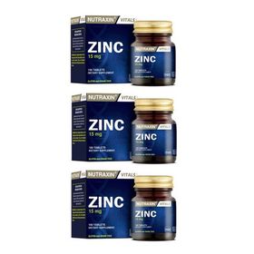 Nutraxin Zinc Çinko 15 mg 100 Tablet