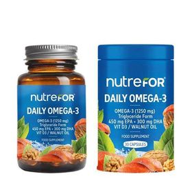 Nutrefor Daily Omega 3 30 Kapsül Balık Yağı