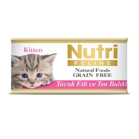 Nutri 85 gr Tavuk ve Ton Balıklı Kedi Konserve