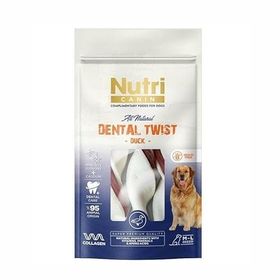 Nutri Canin 120 gr Dental Twist Ördekli Yetişkin Köpek Ödülü