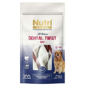Nutri Canin 120 gr Köpekler İçin Dental Twist Sığır Etli Kemik