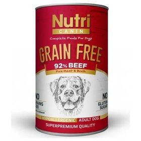 Nutri Canin 3x400 gr Venison Tahılsız Yaş Köpek Maması